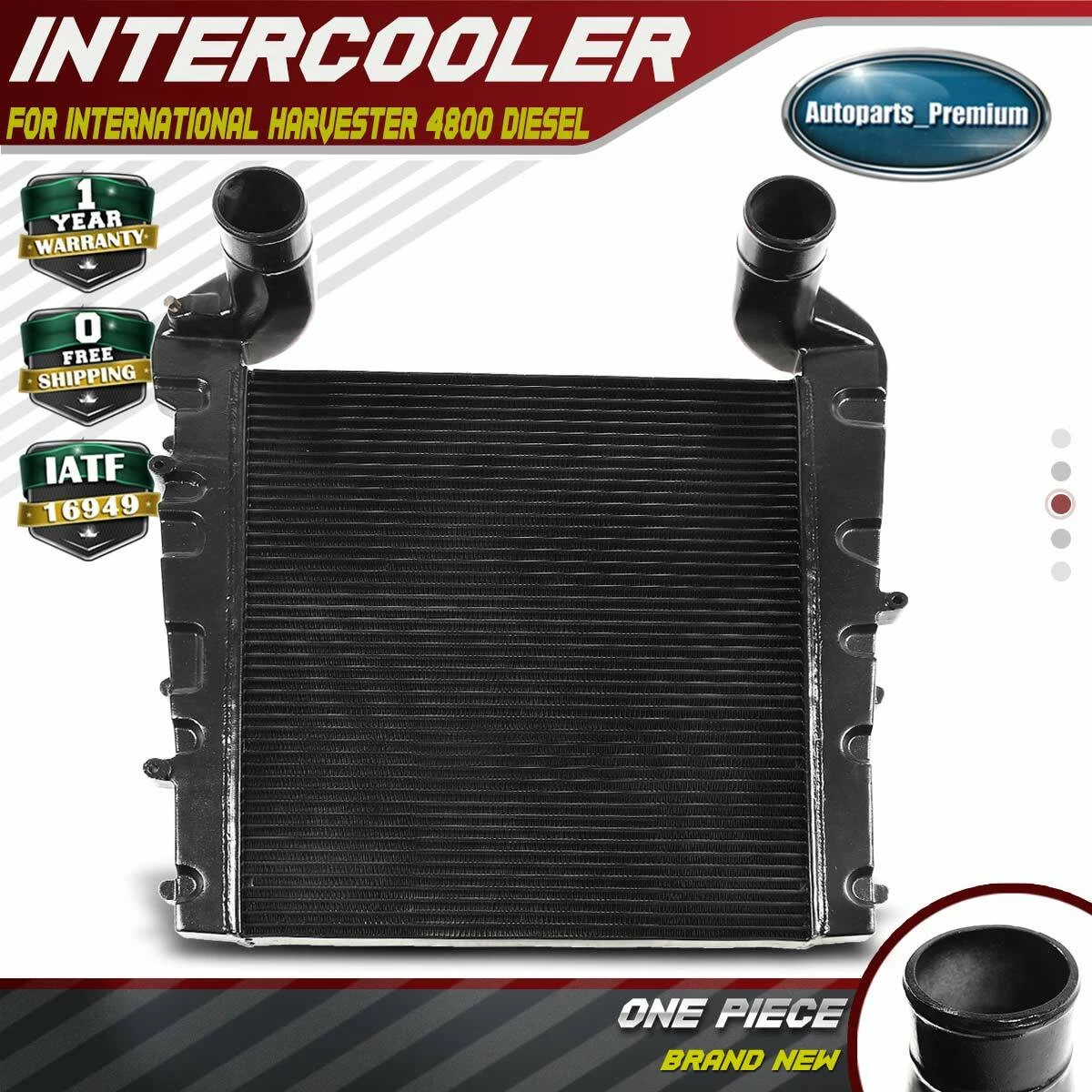 Intercooler Charge Air Cooler for International Harvester 4800 