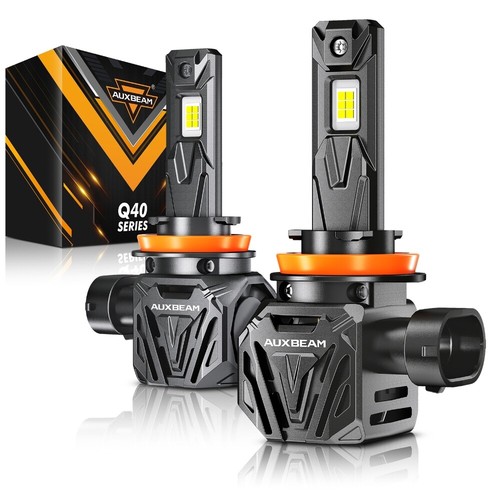 AUXBEAM Canbus LED Headlights High Low Beam Fog Bulb for Nissan Altima 2007-2018 - Picture 14 of 17