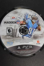 Madden NFL 13 PS3 PlayStation 3 Used Tested Video Game Football Sports EA