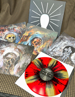 End Splinters From An Ever Changing Face 12'' Red Gold Black Vinyl LP Hardcore