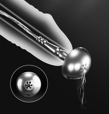Stainless Steel Dilator Expander Metal Urethral Stretching Penis Hollow Plug Men