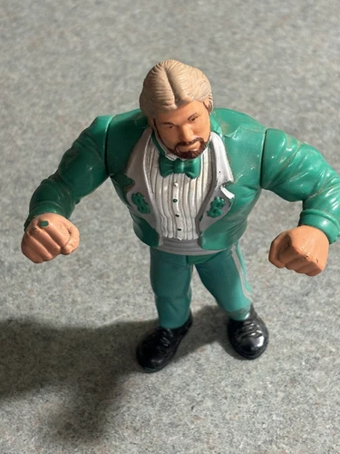 VINTAGE 1991 WWF Hasbro Series 2 MILLION DOLLAR MAN TED DIBIASE FIGURE wwe B