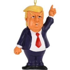 Tree Buddees Donald Trump Funny Christmas Ornament President America Unique 