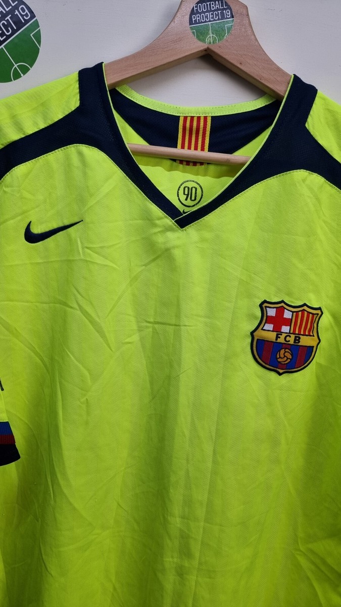 Fc Barcelona Nike Away Football Shirt 05/06, Size XL, Messi