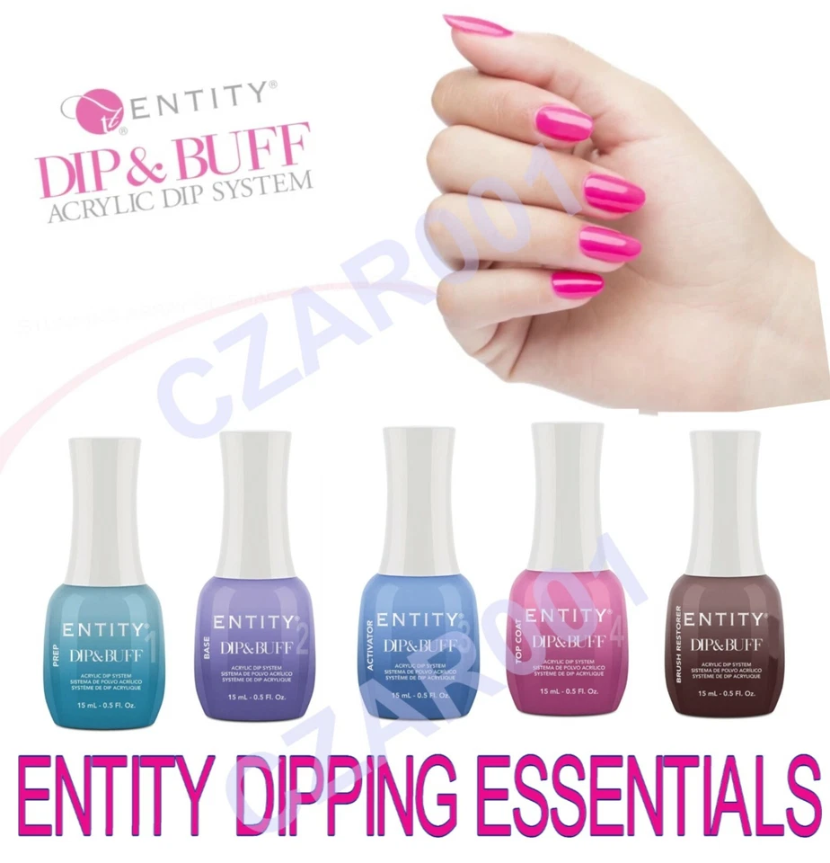 Líquido de inmersión y polvo pulido Entity Essential 0,8 oz peso neto - más de 80 colores más Foto 4 de 4