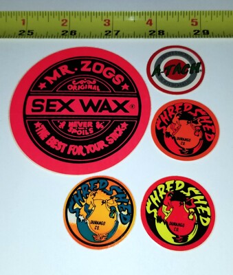 70s 80s vintage 古着 缶バッジ メッセージ sex エロ ヤク SEX WAX 5 SURF STICKER VTG SEXWAX NEON SURFBOARD STREET 80s SKATE