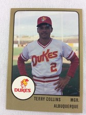 1988 Albuquerque Dukes-ProCards Minor League Baseball Card-Terry Collins