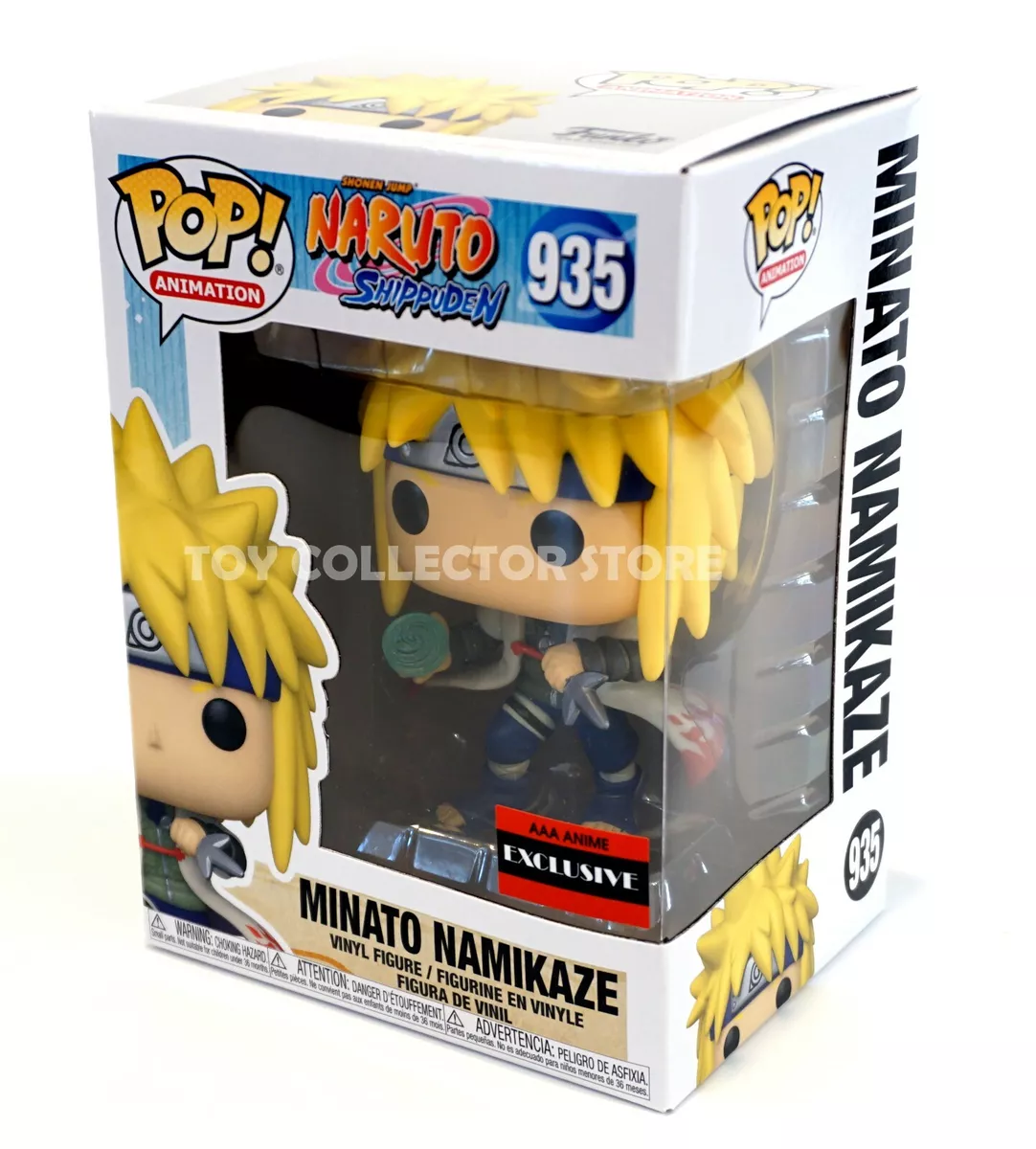 Funko POP Naruto Shippuden Minato (Rasengan) Figura (AAA Anime Exclusive)