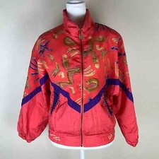 Petite Sophisticate Vintage Coral Windbreaker Size Small Petite