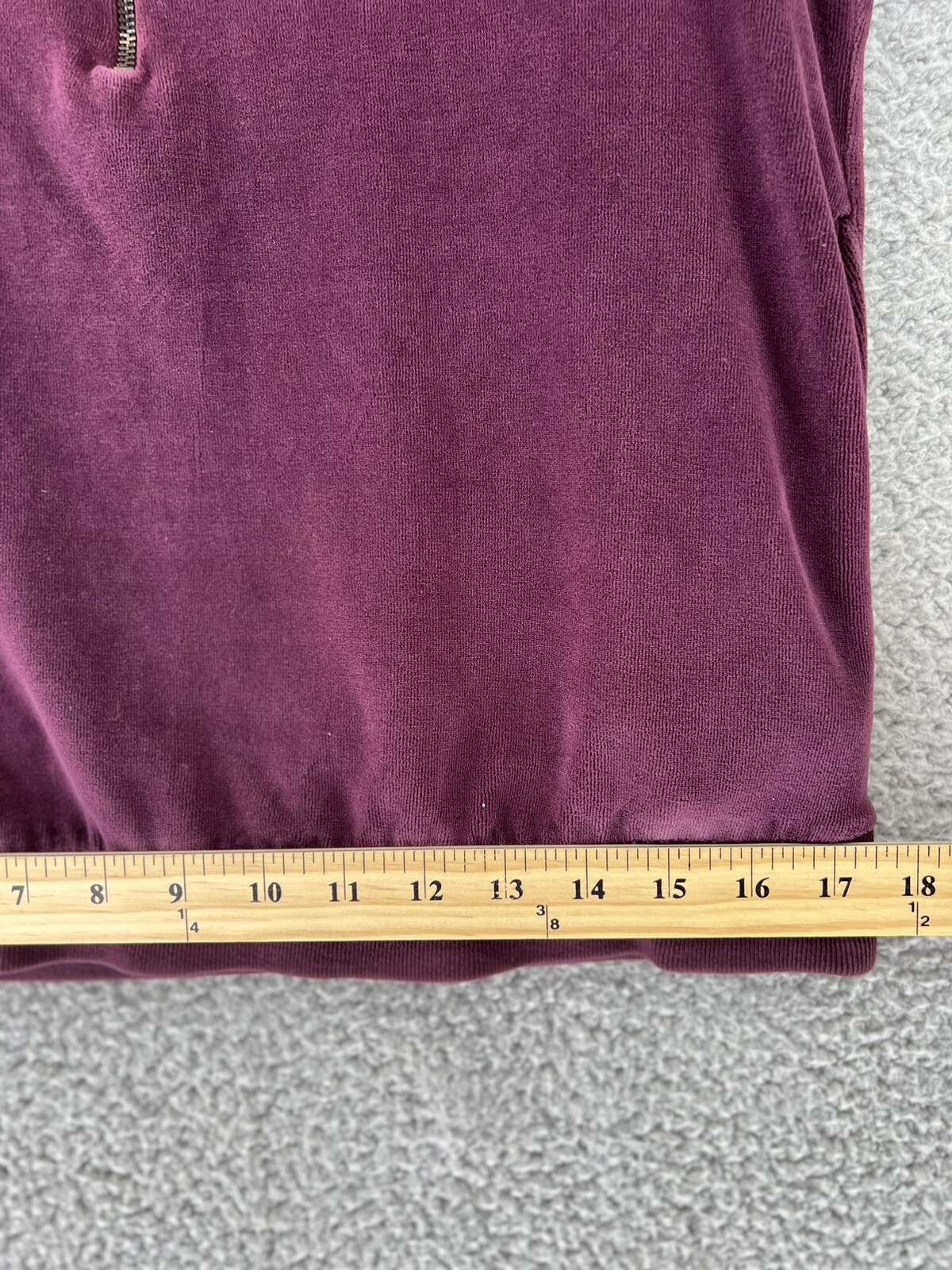 Fabletics Womens Britt Pullover Jacket Purple Gra… - image 5