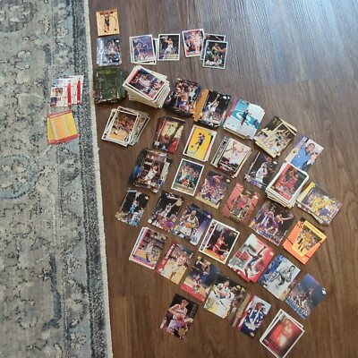 1990-2000 NBA Upper Deck Basketball Lot 450+ Cards, Holo/Foil, Rookie, Excellent