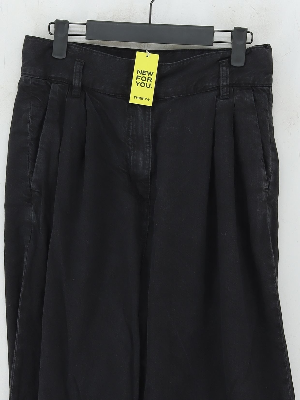 ALTRA Pantalone donna Pull&Bear M nero 100% altro cargo gamba larga