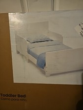 NEW Delta Children Wood Toddler Bed, White, Crib .
