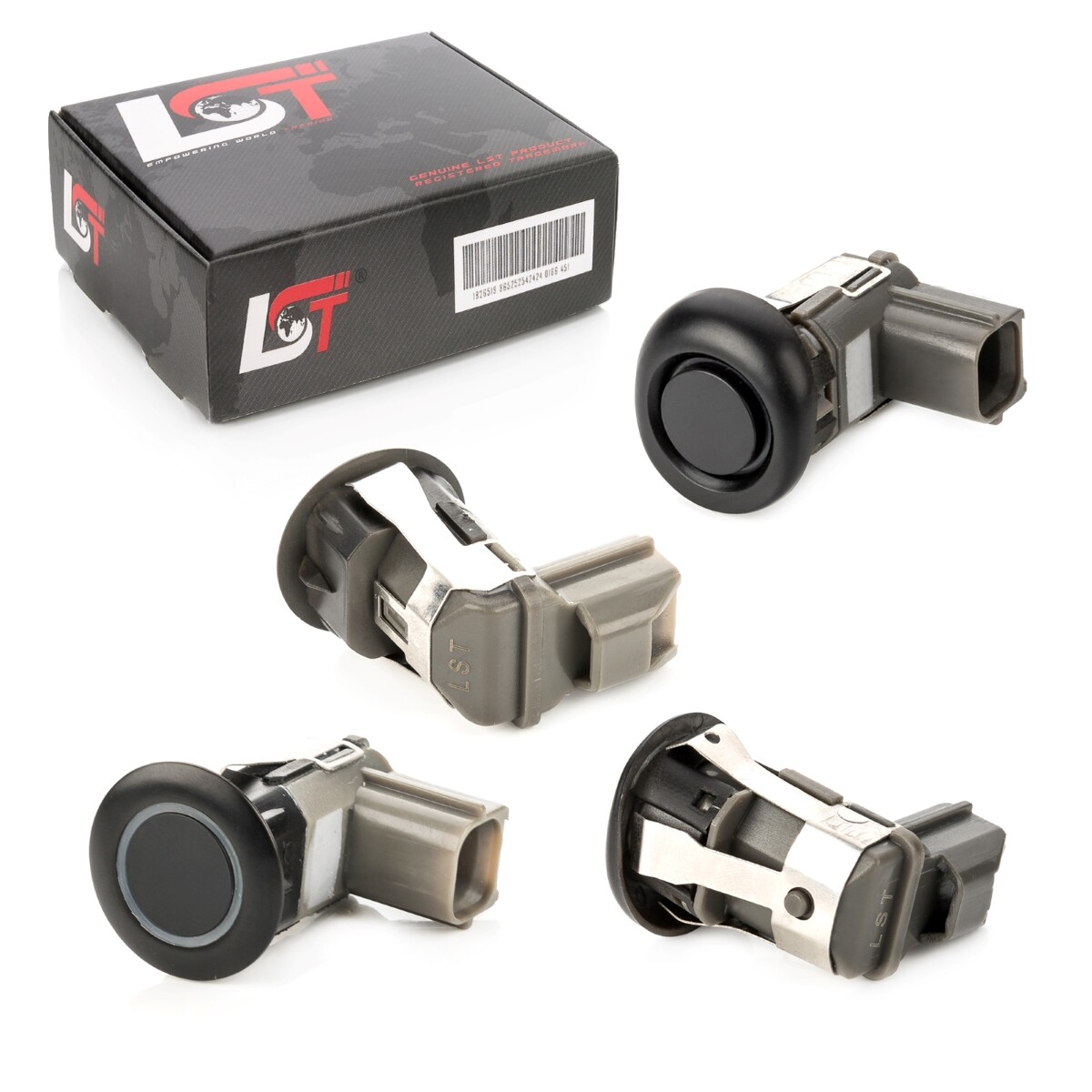 4X PDC Sensor Ultrasound Rear Outside Left Right Center For MITSUBISHI LANCER