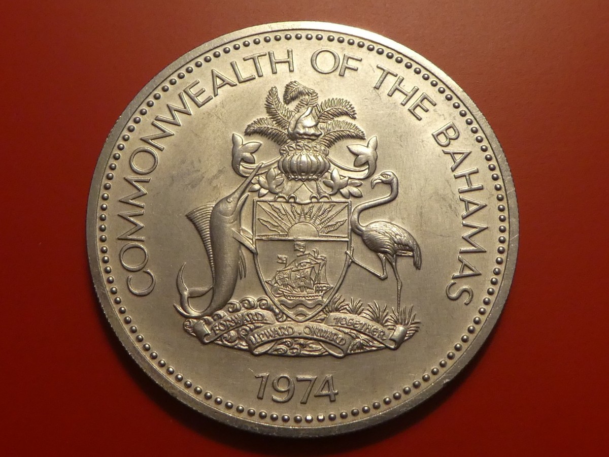 Bahamas 10 Dollars 1974, Matte BU Strike, Very Rare | eBay