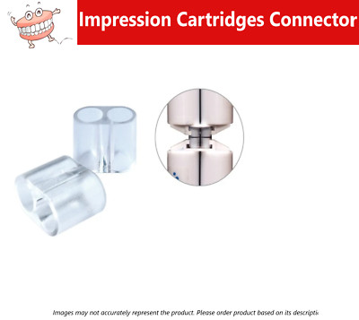 Dental VPS  1:1 Refill-Ease Cartridge Transfer Connectors 5/Pack, Reduce Waste