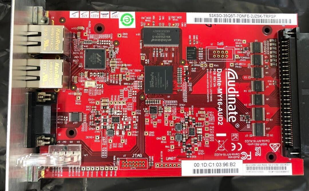 マ*ド様 【中古】Audinate Dante-MY16-AUD インターフェー Yamaha DANTE-MY16-AUD2 16-channel Dante Network I/O Card | Sweetwater