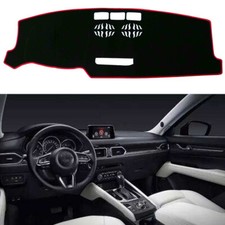 Car Dashboard Dash Mat Non-slip Sun Cover Pad Wred Rim For Mazda Cx-5 2017-2018