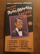 Dean Martin 15 Best Of Variety Show VHS Tape New Sealed