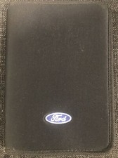 GENUINE FORD DOCUMENT HOLDER ZIP WALLET FOLDER FOR OWNER MANUAL HANDBOOK NO BOOK