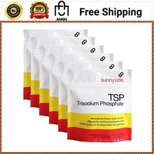 TSP Trisodium Phosphate 6 Lb Heavy-Duty Cleaner Dirt Removal Resealable Pouches