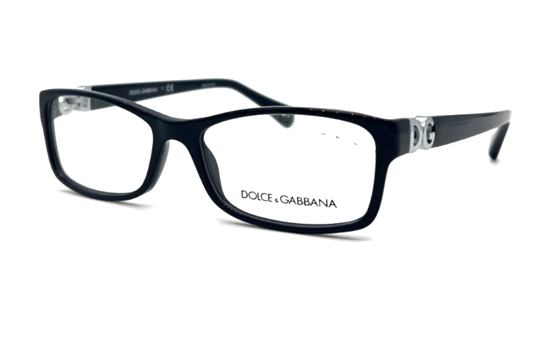 NEW DOLCE & GABBANA DG3228 501 BLACK AUTHENTIC EYEGLASSES 53   16
