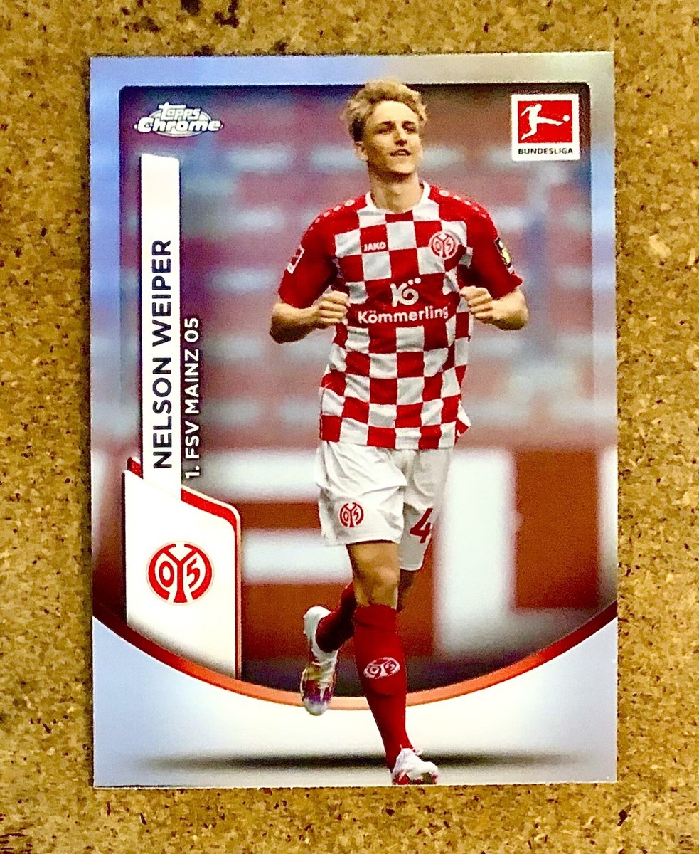 2023-24 Topps Chrome Bundesliga Soccer Nelson Weiper #71 FSV