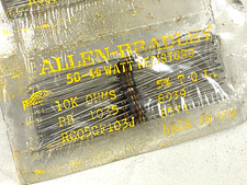 10pcs Allen-Bradley RC05GF103J 10K 1/8W 0.125W 5% Carbon Composition Resistor