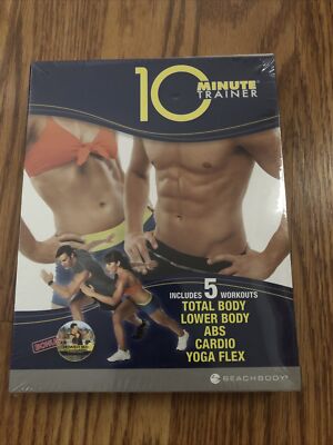 Tony Horton's 10 Minute Trainer 2-Disc DVD Set NEW BEACHBODY Workout