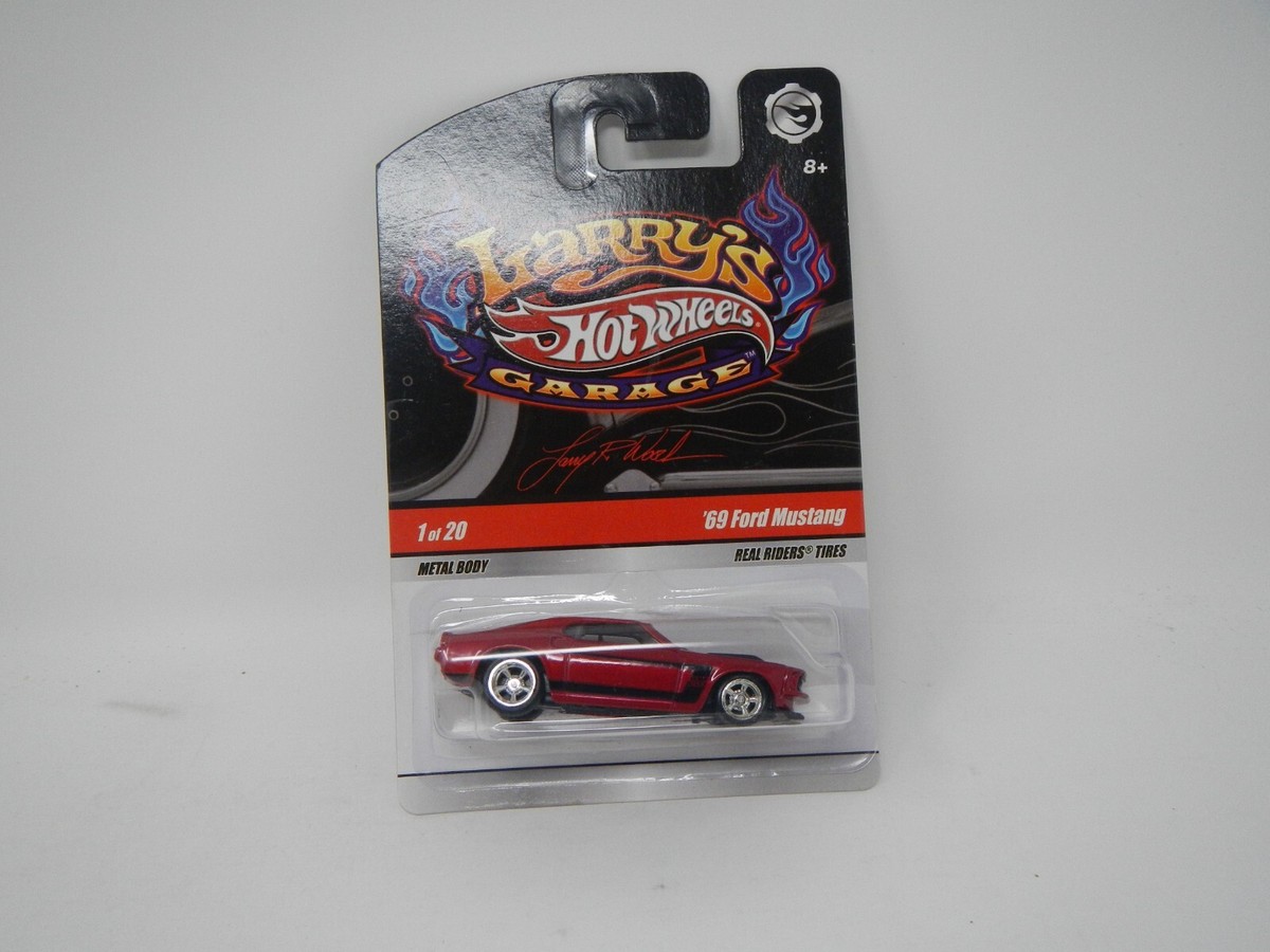 Hot Wheels Larry's Garage '69 Ford Mustang Chase / Initialed | eBay