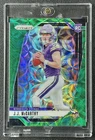 J.J. MCCARTHY 2024 PANINI PRIZM #400 GREEN SCOPE RC 26/75 VIKINGS