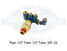 Automann 170.173692 Pressure Protection Valve 4-Port for Freightliner Parker
