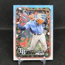 Curtis Mead 2024 Topps Holiday #H53 Rookie