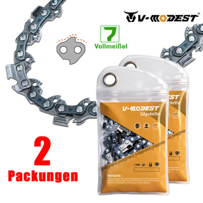 2x Sägekette Für 16'' Oregon 91PJ056X Titan TTL758CHN-A Kettensäge 3/8''LP 56TG