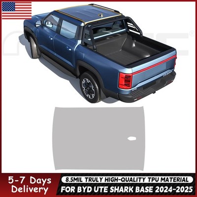 Sunroof PreCut Paint Protection Film Gloss Clear PPF TPU For BYD SHARK 2024 2025