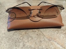 Uptown Ray Ban RB 3193 Metal Brown RX Sunglasses With Case 53-18