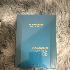 Al Haramain Amber Oud Aqua Dubai Eau de Parfum Spray 2 fl oz Amber Oud Scent