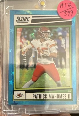 2022 Score - Patrick Mahomes II #116 Stars /399