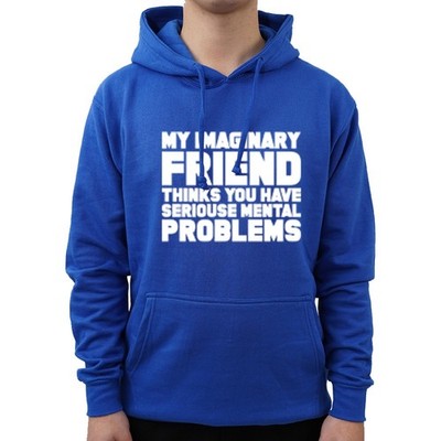 Funny My Imaginary Friend Stag Savage Novelty Tumblr Amazing Hoodie