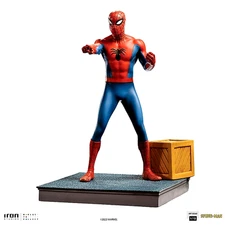 IRON STUDIOS MARVEL SPIDER-MAN 1960'S ART SCALE 1/10 STATUE SHIPPER SEALED NEW