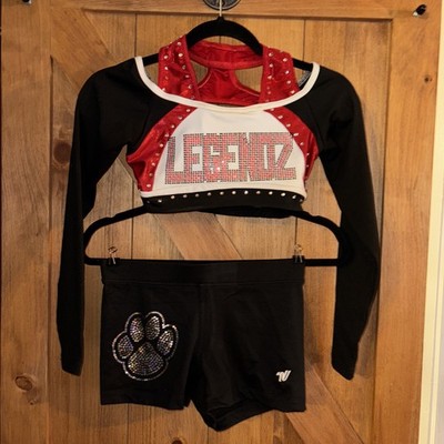Adult Female SMALL Authentic Cheerleading Uniform, Halloween, High Quality  
