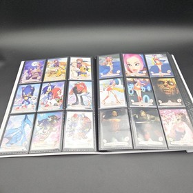 Sega Dreamcast Trading Cards Base & Foil  Complete Set Limited Run Games Folder