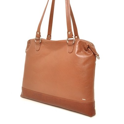 berba Zermatt 305 - Schultertasche in cognac