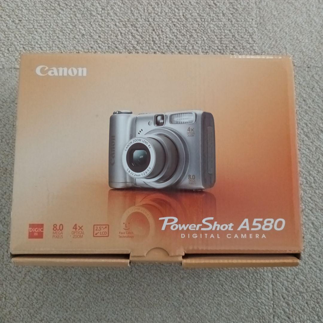 Canon PowerShot A580 Compact Digital Camera with Accessories