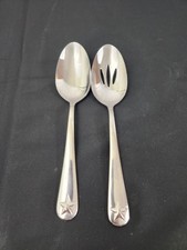 Oneida TINDRA Stainless Star Glossy Silverware Serving And Slotted Spoon