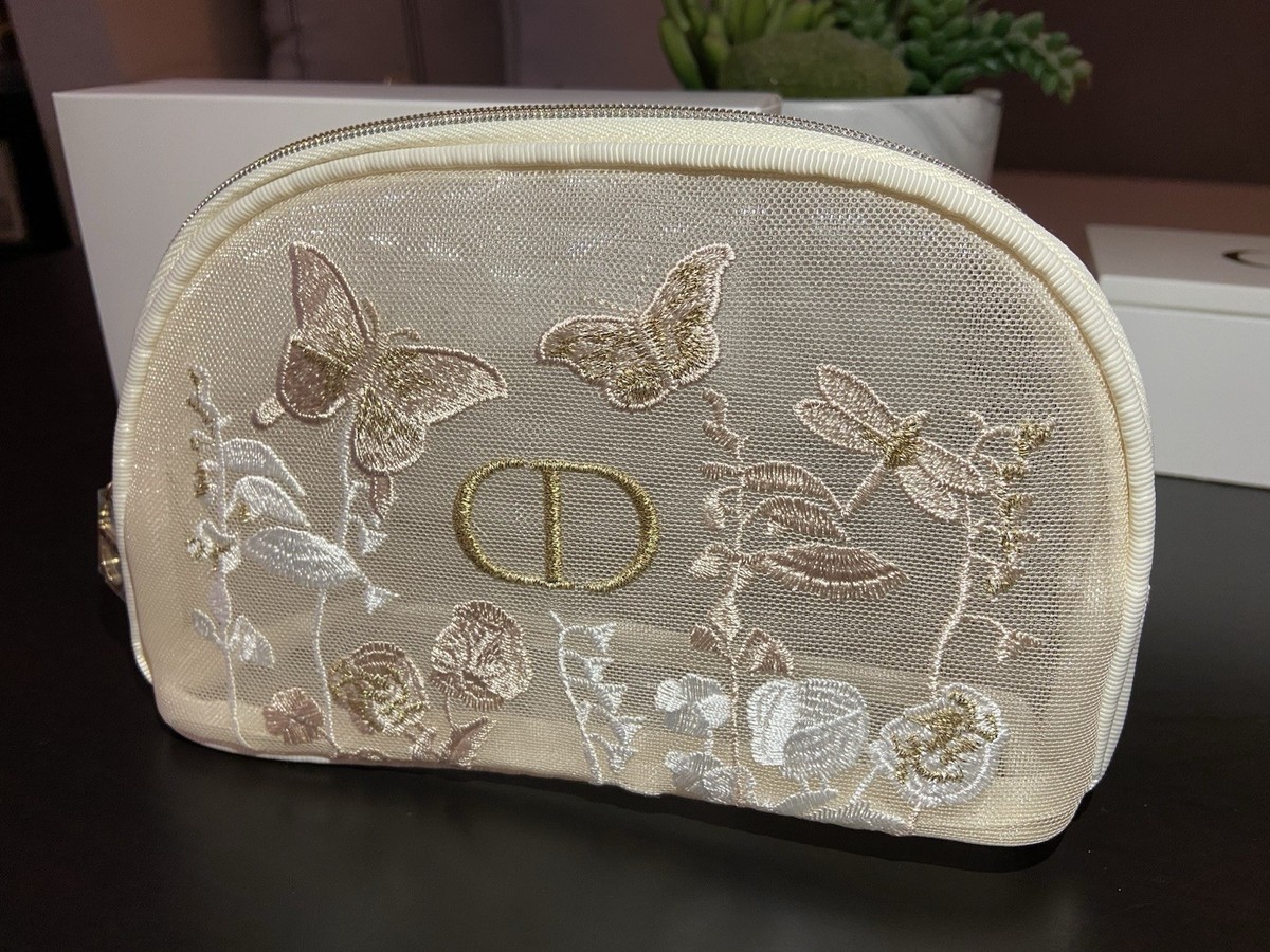 DIOR Beauty Exclusive Butterfly Mesh Pouch Mother's Day 2025