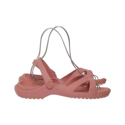 Crocs, Sandalen, Größe: 39/40, model: tulum, Polyurethan, Pink, Damen #KTs