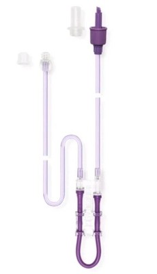 Nutricia Flocare Infinity Pack Mobile Set Y-Port, Connect Feeding Tubes/Packs