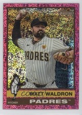 2025 Heritage High Number SP Chrome Pink Sparkle Refractor Matt Waldron 11o2