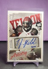 2015 Sage Hit Artistry-T.J. Yeldon #AA-12 Autographs /100 (AU, RC)